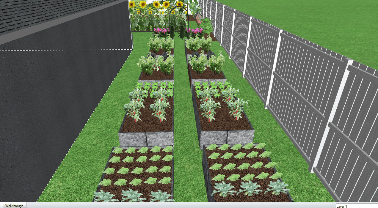 Landscape design example